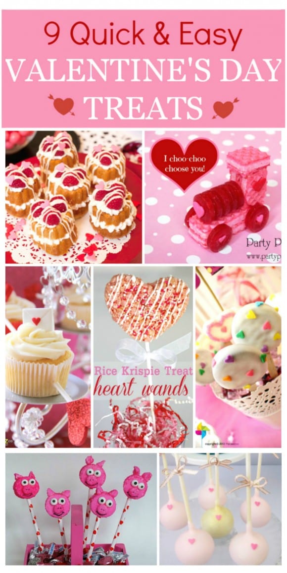 Quick & Easy Valentine's Day Treats | CatchMyParty.com