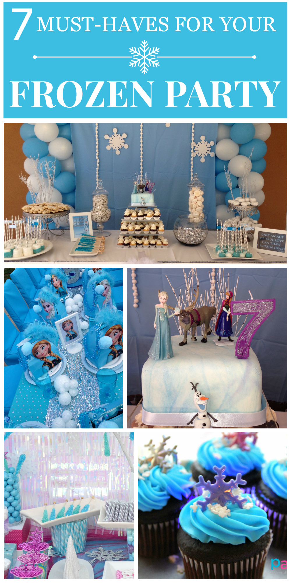 Frozen Theme Birthday Ideas