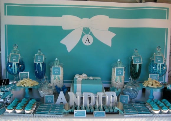 7 Must Have Tiffany's Party Ideas | CatchMyParty.com