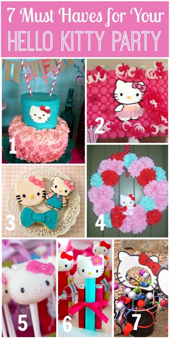7 Must Haves for a Hello Kitty Party | CatchMyParty.com