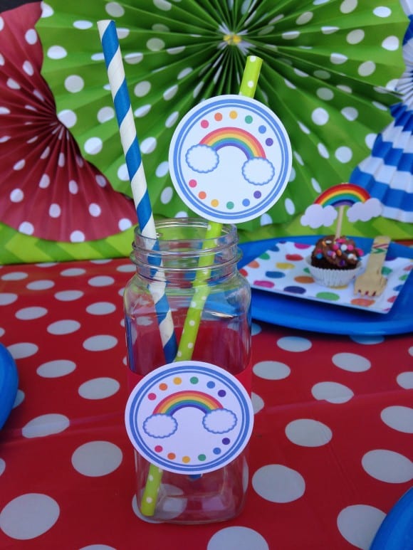 Rainbow Party Ideas | catchmyparty.com