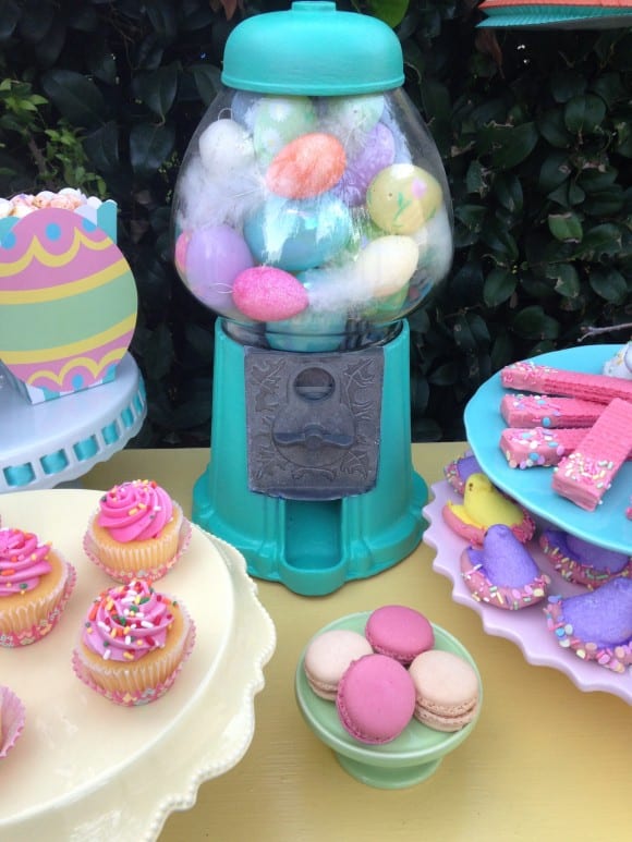 Kid's Easter Dessert Table | CatchMyParty.com