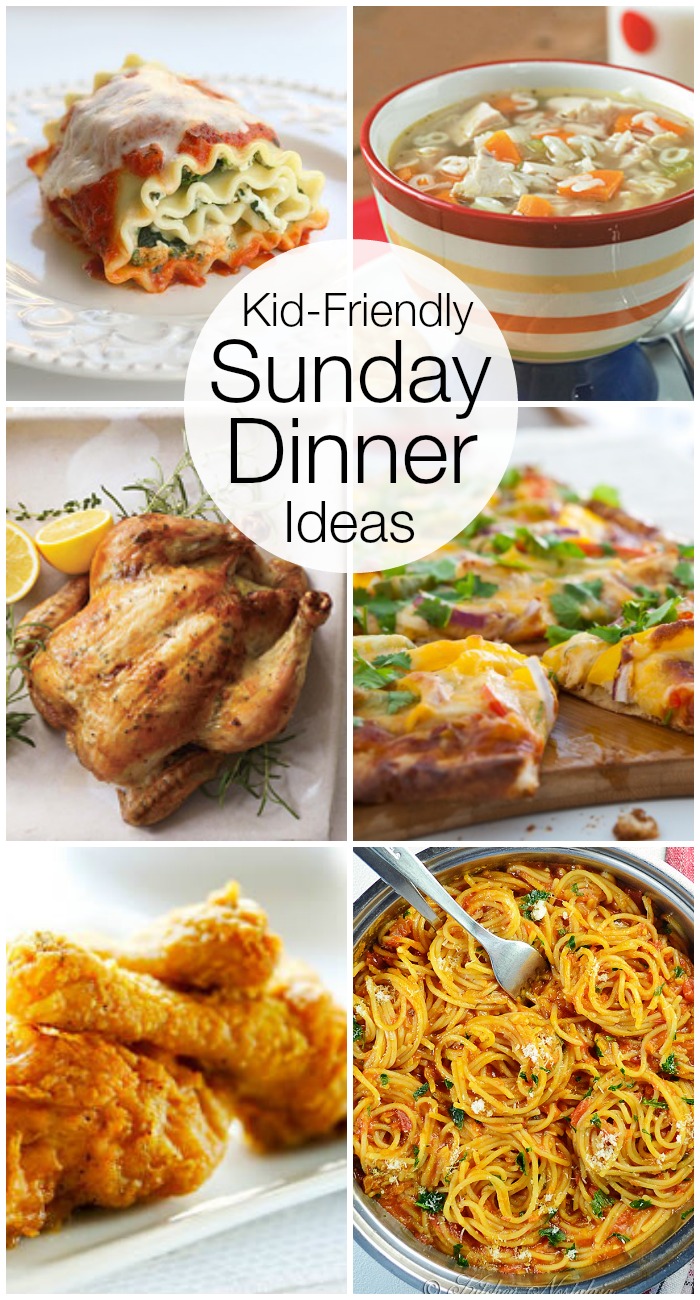 Kid-Friendly Sunday Night Dinner Ideas | Catch My Party