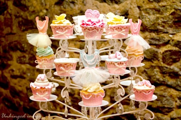 Ballet cupcake toppers | CatchMyParty.com