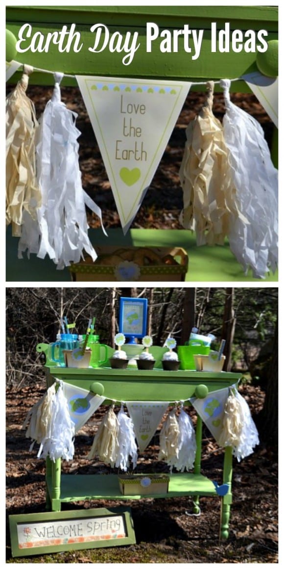 Earth Day party ideas | CatchMyParty.com