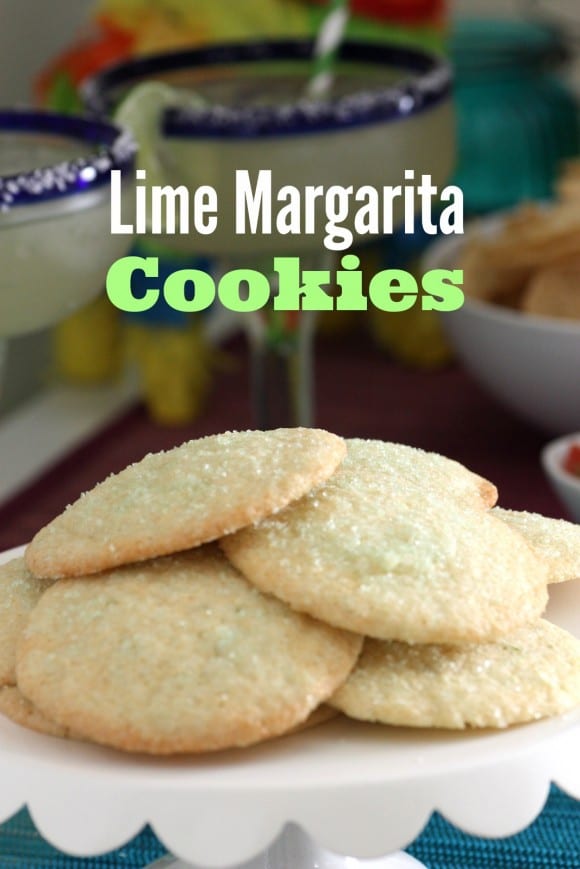 Lime margarita cookie recipe. Perfect for Cinco de Mayo! | CatchMyParty.com