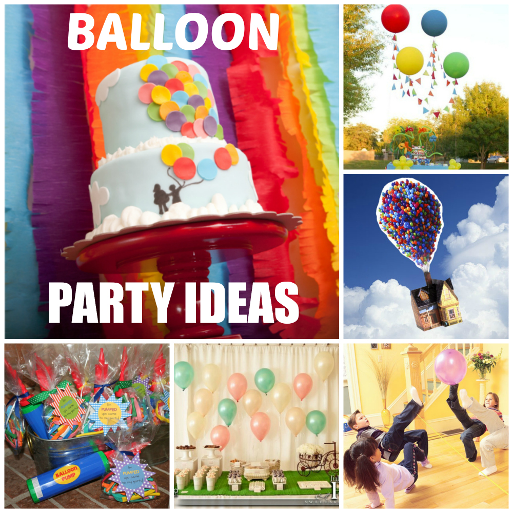 Balloon Party Ideas The Catch My Party Blog The