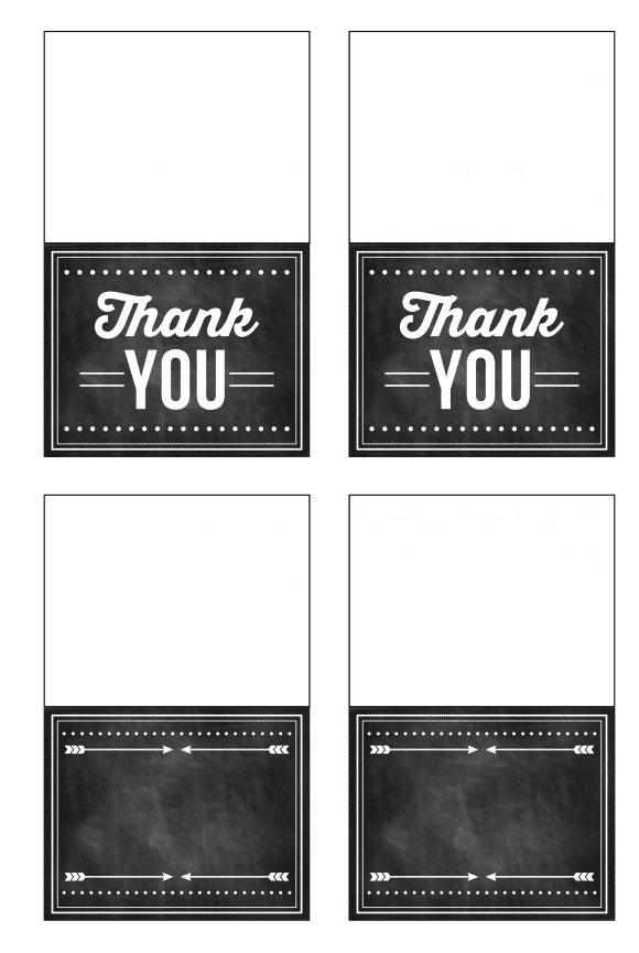 Free Graduation Chalkboard Party Printables - thankyoutags/menus