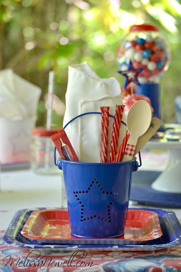 Children's 4th of July Table Ideas | CatchMyParty.com