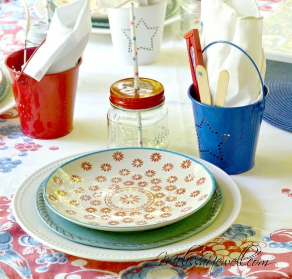 Children's 4th of July Table Ideas | CatchMyParty.com