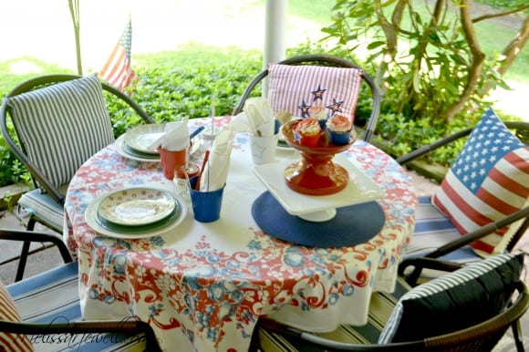 Children's 4th of July Table Ideas | CatchMyParty.com