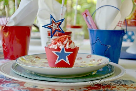 Children's 4th of July Table Ideas | CatchMyParty.com