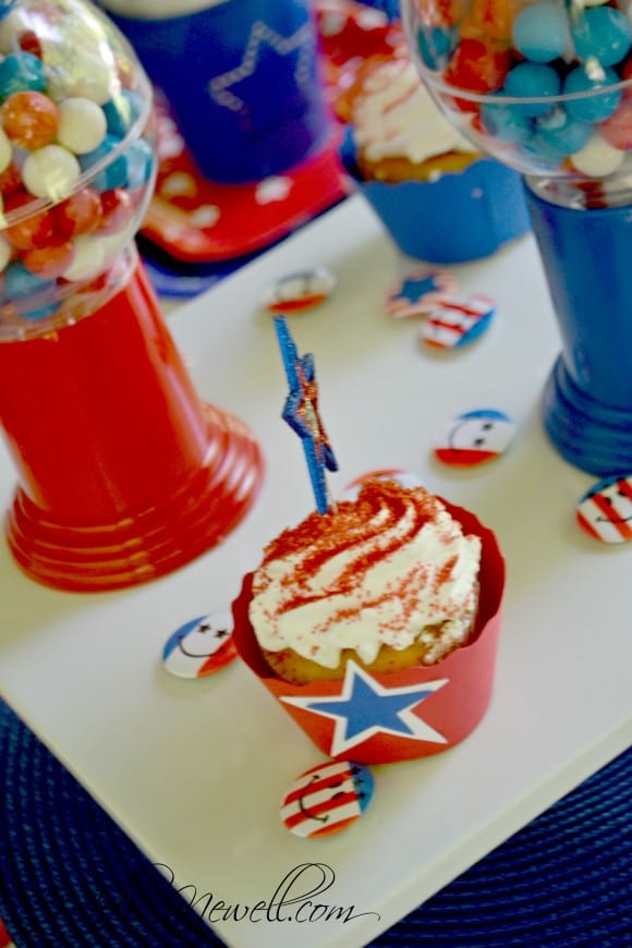 Children's 4th of July Table Ideas | CatchMyParty.com