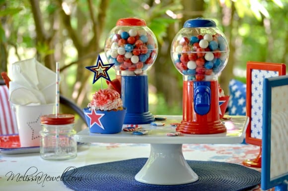 Children's 4th of July Table Ideas | CatchMyParty.com