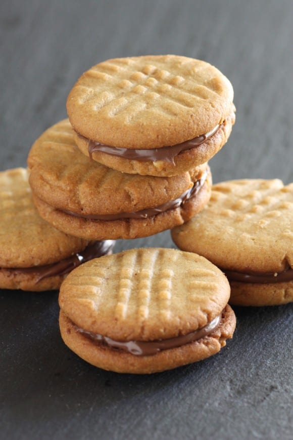 Nutella Peanut Butter Cookie Recipe | CatchMyParty.com