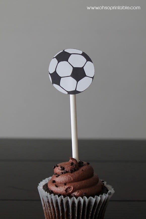 FIFA World Cup Soccer 2014 Free Party Printables | Catch My Party.com