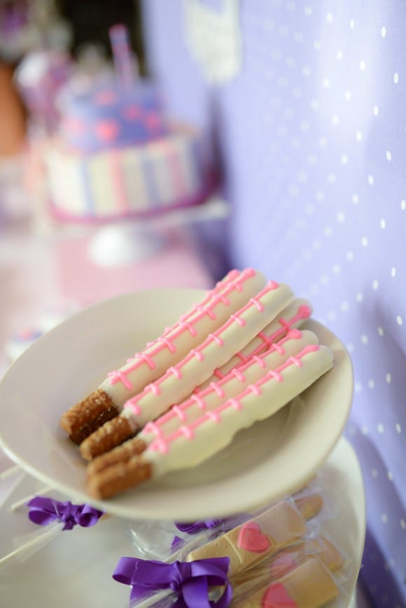 Doc McStuffins Dessert Table Ideas | CatchMyParty.com