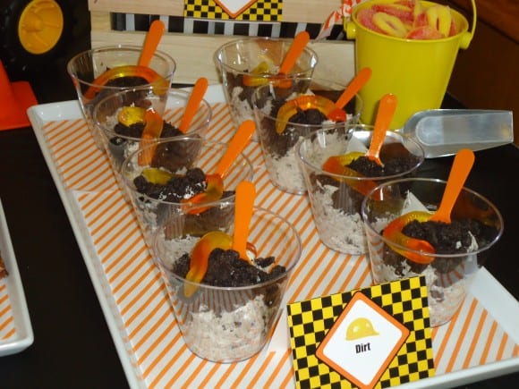 Construction Party Dessert Ideas | CatchMyParty.com