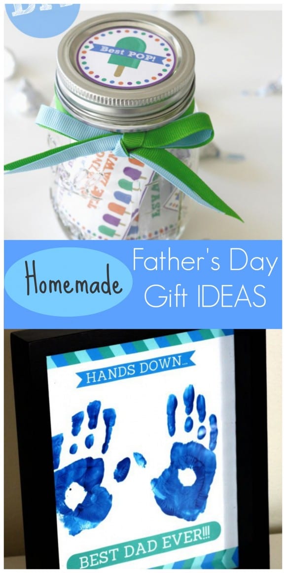 Homemade Father's Day gift ideas to do with your children! | CatchMyParty.com