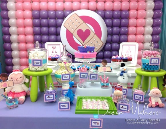 Doc McStuffins Balloon Ideas | CatchMyParty.com