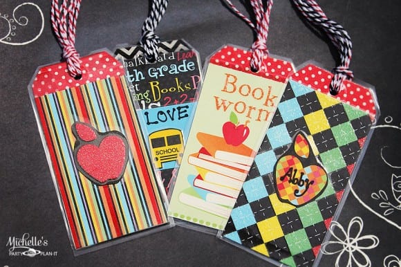 Back to School Craft Ideas - Bookmarks DIY | CatchMyParty.com