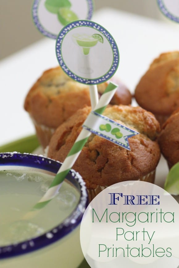Free summer margarita party printables | CatchMyParty.com