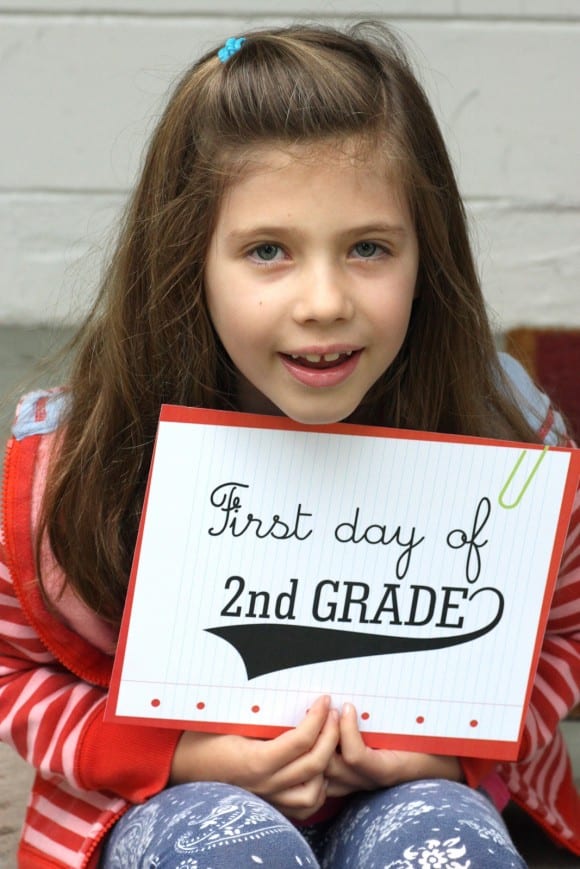 1st Day Of School Free Printables The Catch My Party Blog