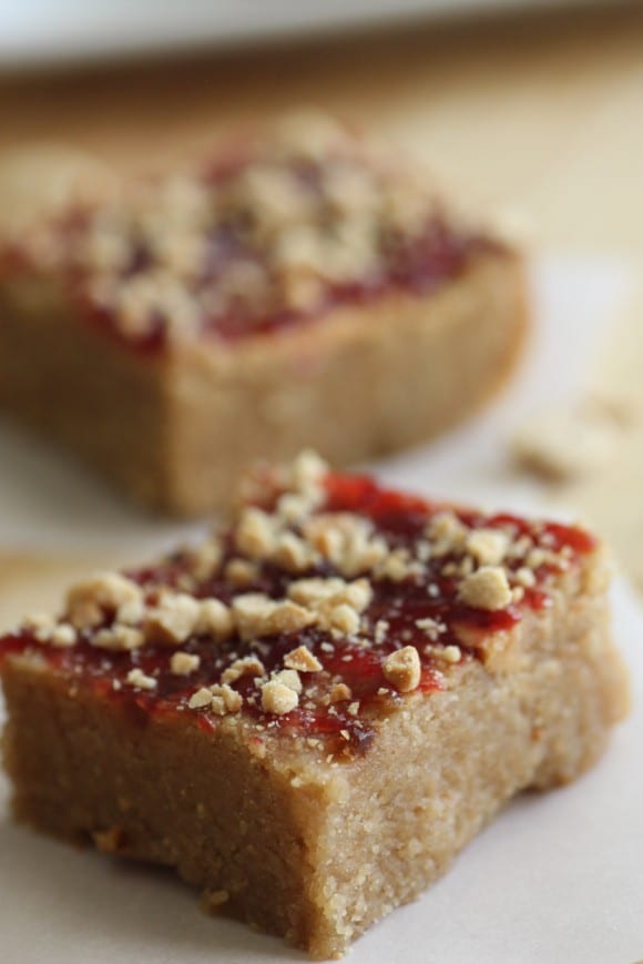 Peanut Butter and Jelly Bars Recipe | CatchMyParty.com