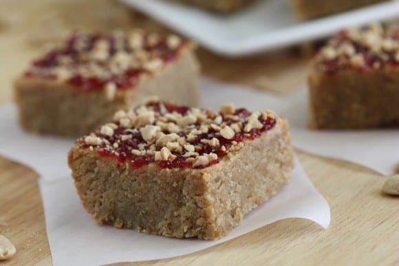 Peanut Butter and Jelly Bars Recipe | CatchMyParty.com