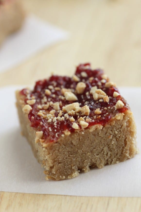 Peanut Butter and Jelly Bars Recipe | CatchMyParty.com