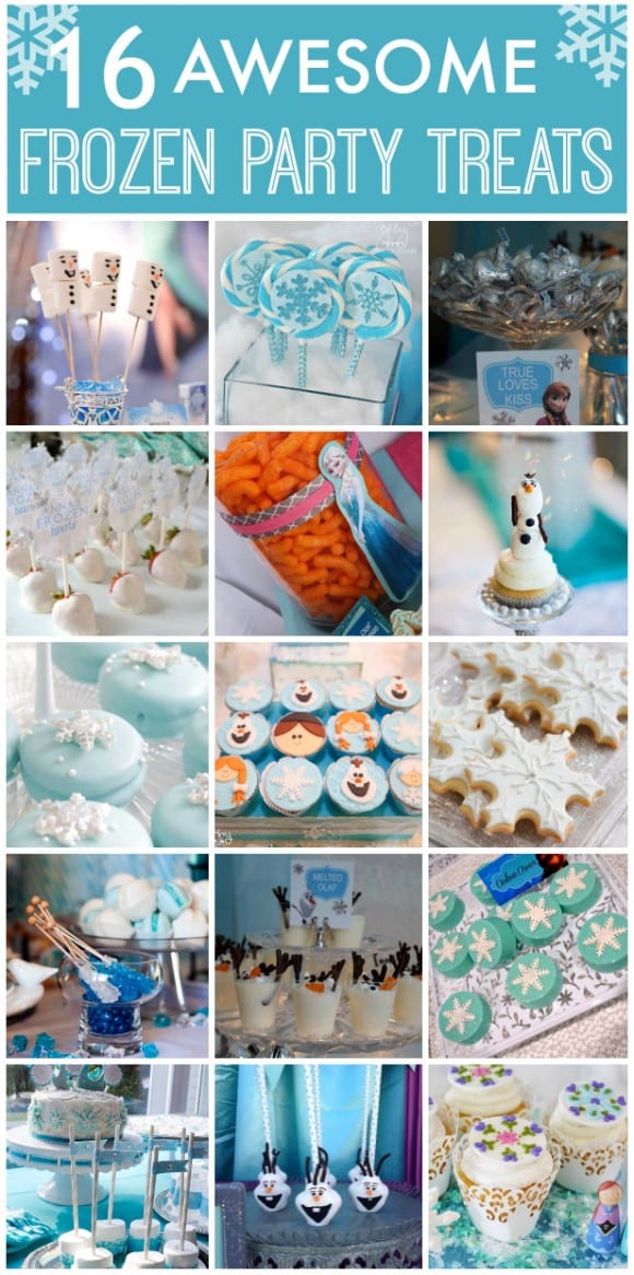 16 Awesome Frozen Party Treats | CatchMyParty.com