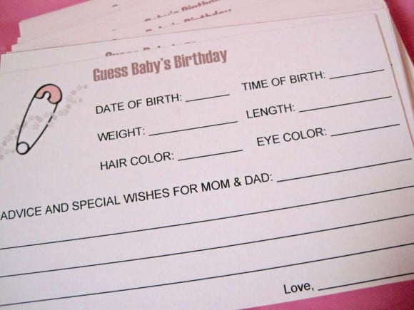 Baby shower activities | CatchMyParty.com