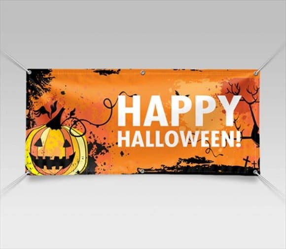 Personalized Halloween Banners | CatchMyParty.com