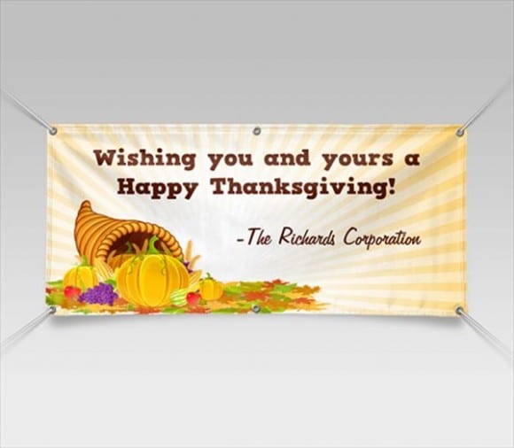 Personalized Thanksgiving Banners | CatchMyParty.com