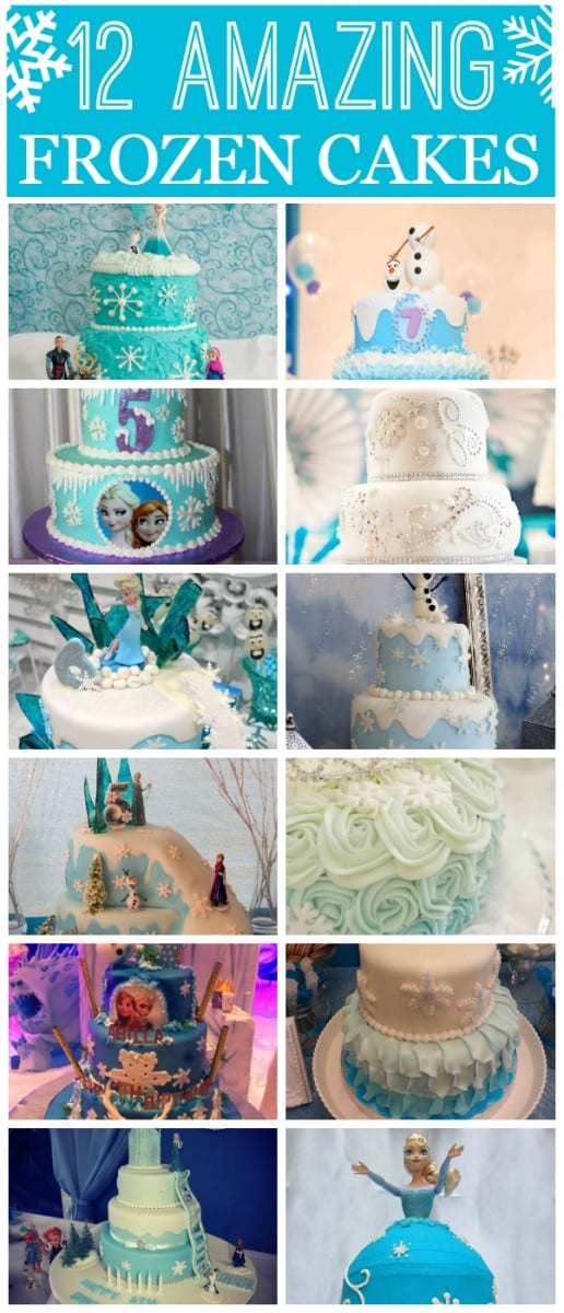 12 Amazing Frozen cakes! | CatchMyParty.com