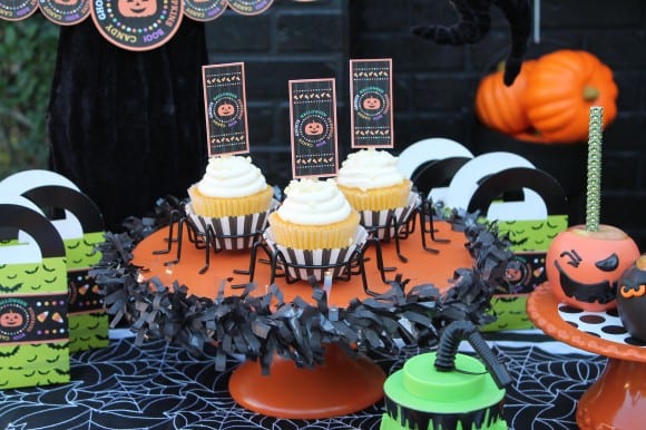 Learn how to throw this toddler Halloween Party! | CatchMyParty.com