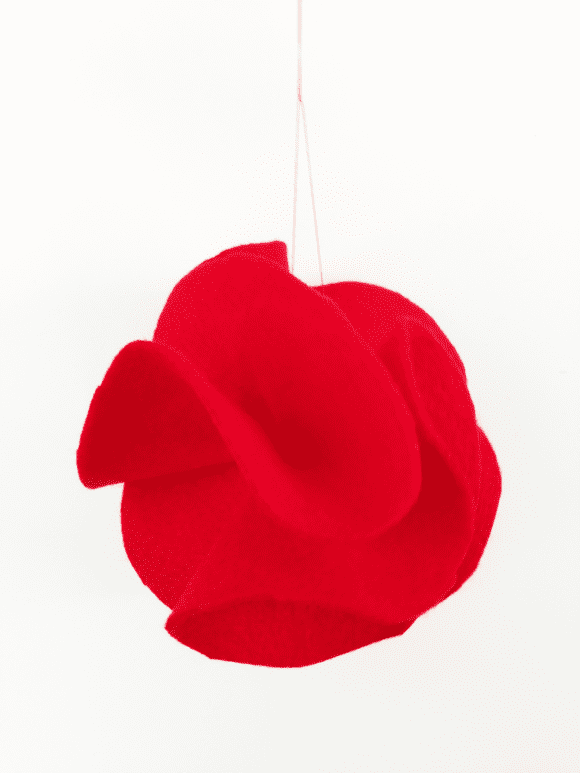 Felt Ornament Tutorial | CatchMyParty.com