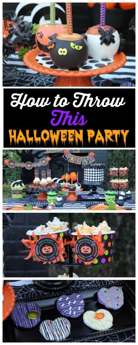 Learn how to throw this toddler Halloween Party! | CatchMyParty.com