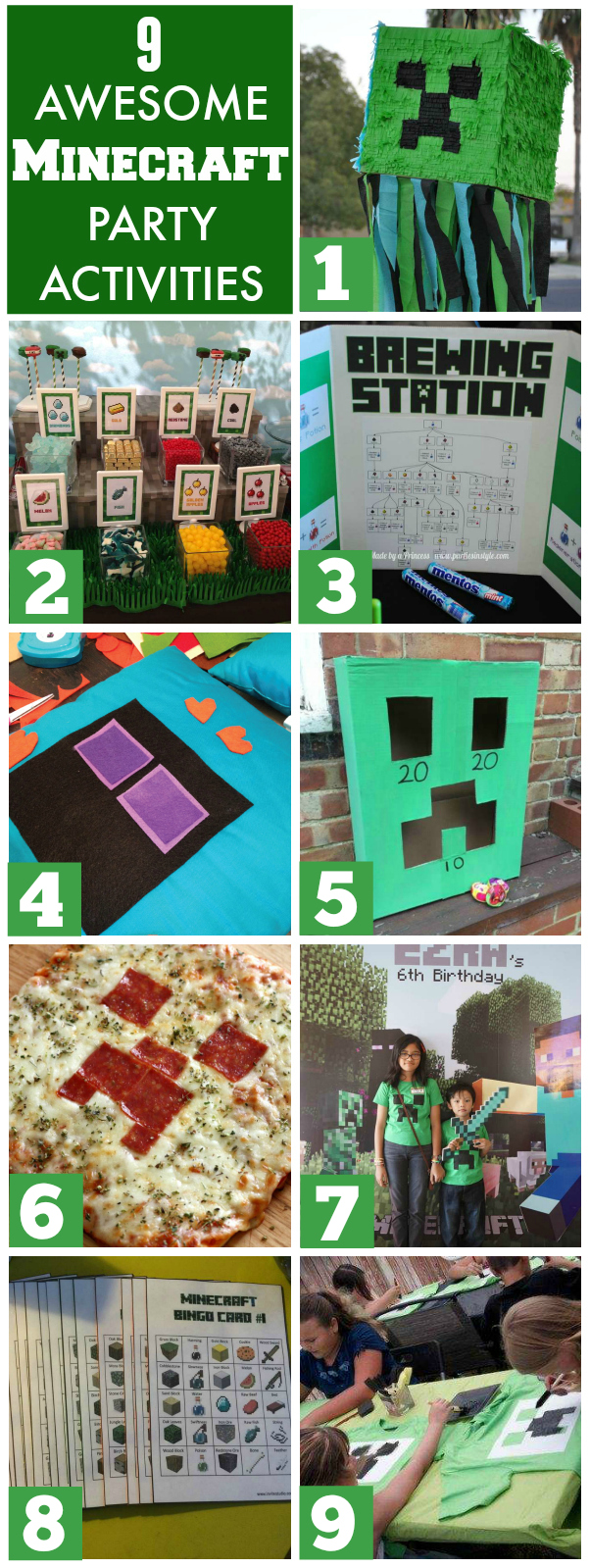 9 Awesome Minecraft Party Activities Catch My Party