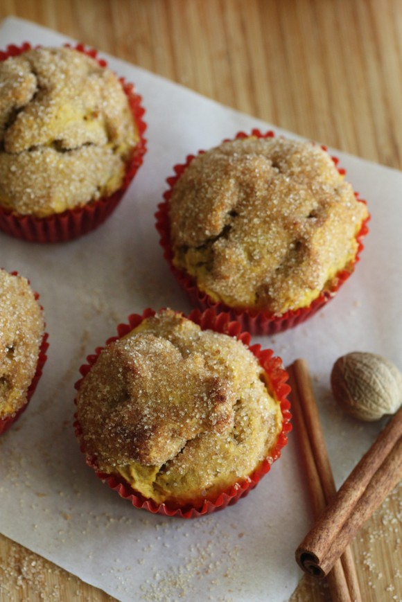 Cinnamon Pumpkin Spice Muffin Recipe | CatchMyParty.com