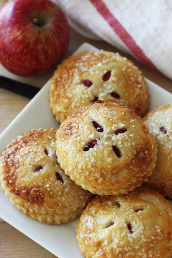 Mini Cranberry Apple Pie Recipe | CatchMyParty.com