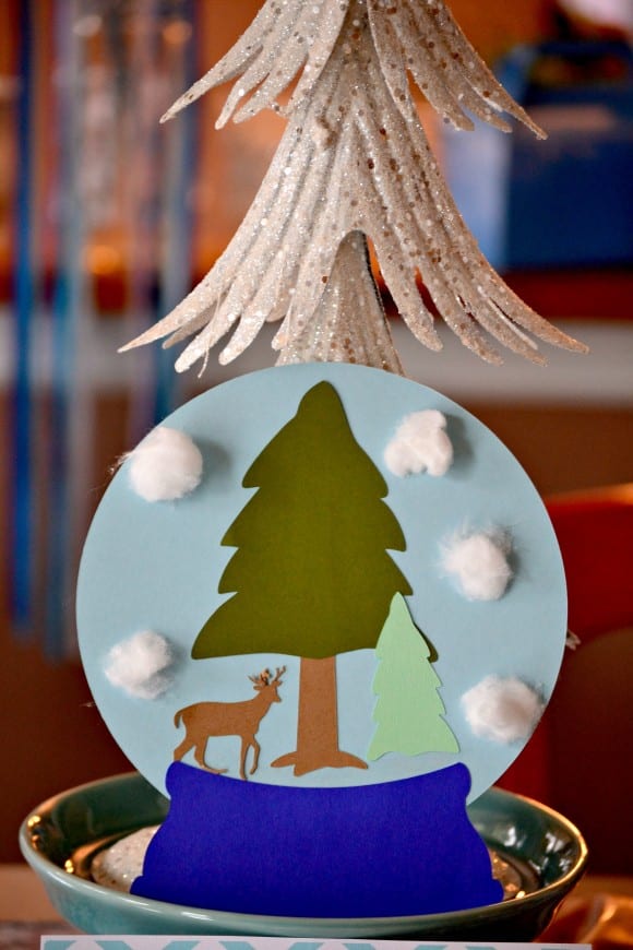 Winter Wonderland Playdate Decorations| CatchMyParty.com