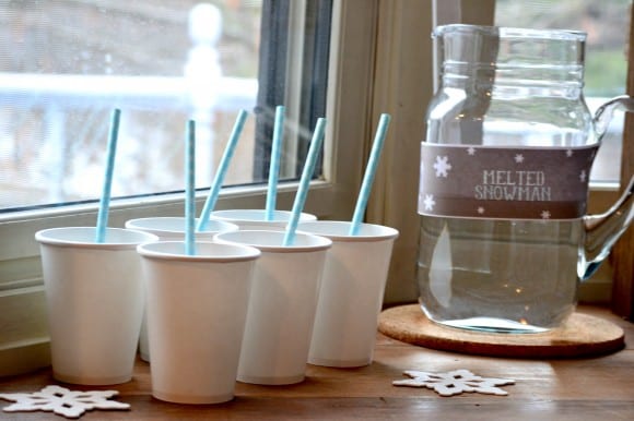 Winter Wonderland Playdate Drinks | CatchMyParty.com