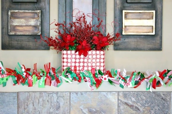 DIY Peppermint Centerpiece | CatchMyParty.com