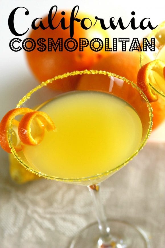 California Cosmopolitan Cocktail Recipe | CatchMyParty.com