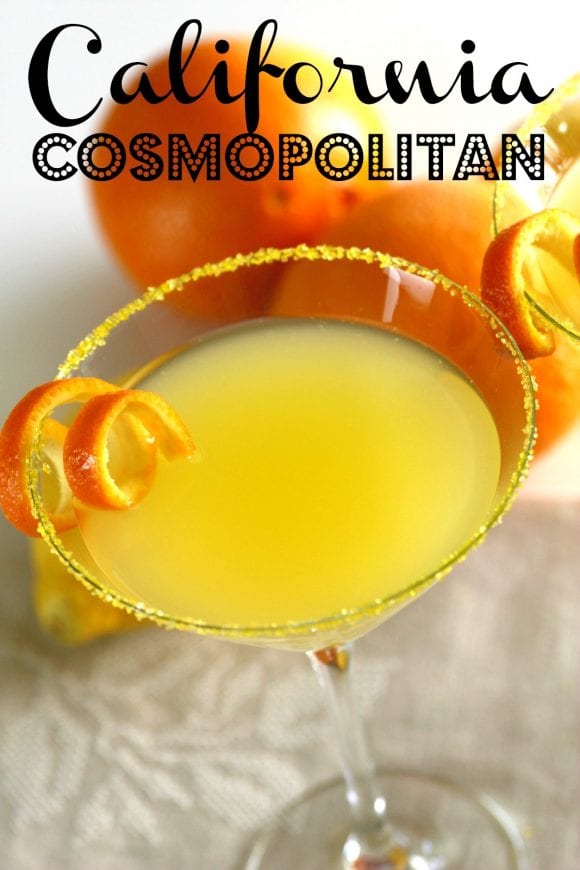 Orange California Cosmopolitan | CatchMyParty.com