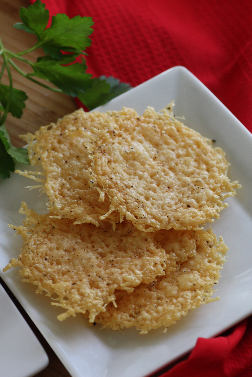 Pepper Parmesan Crisps Recipe | Catch My Party