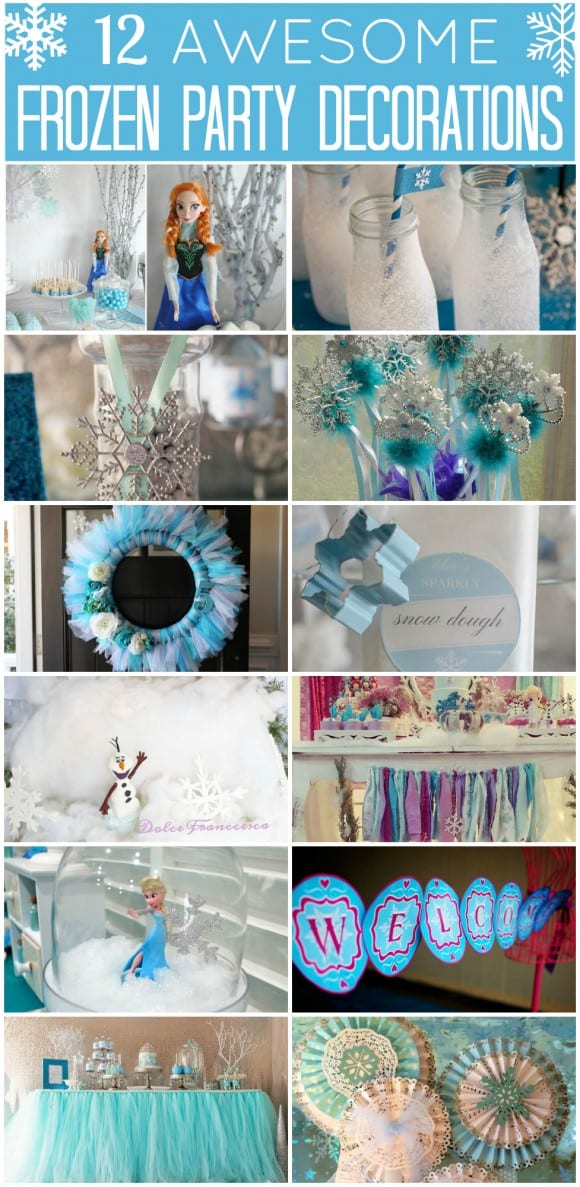 12 Awesome Frozen Party Decorations | CatchMyParty.com