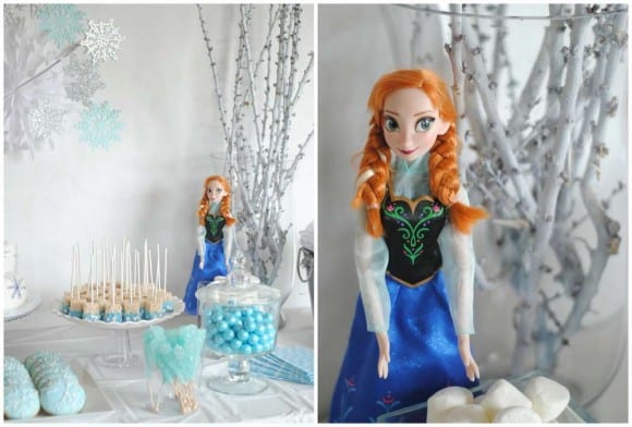 Frozen toy decorations | CatchMyParty.com