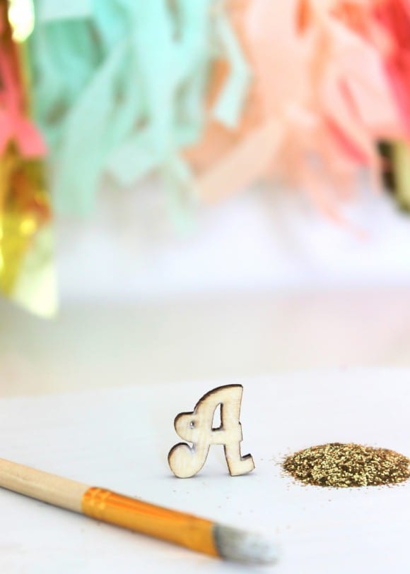 Gold Monogram | CatchMyParty.com